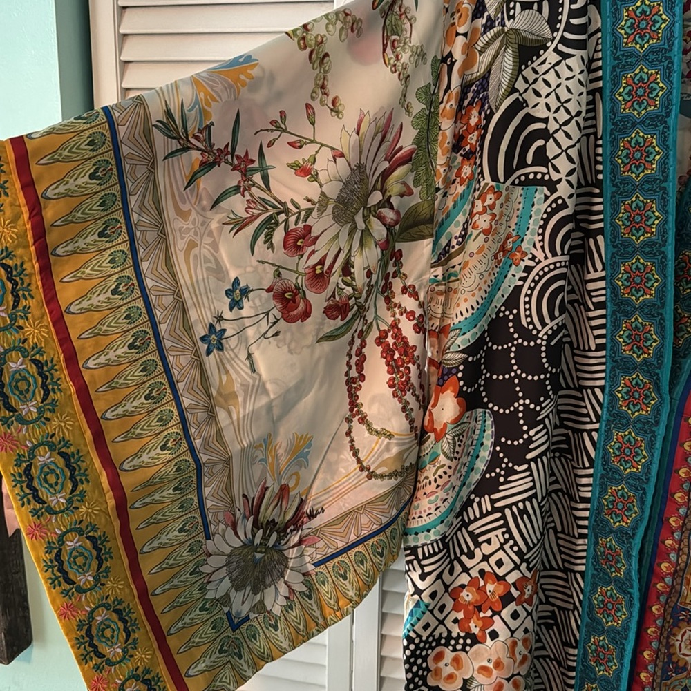 Johnny Was BNWT One of a Kind Beautiful Reversible Kimono O/S - Picture 9 of 16